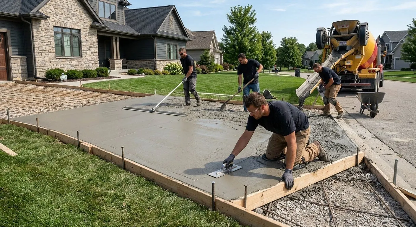 Concrete Driveways in Appleton, WI